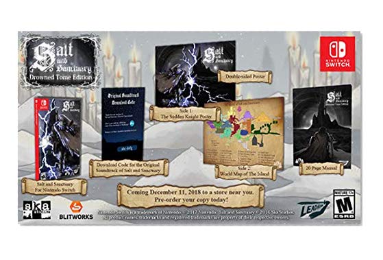 Book Cover Salt and Sanctuary - Nintendo Switch Drowned Tome Edition