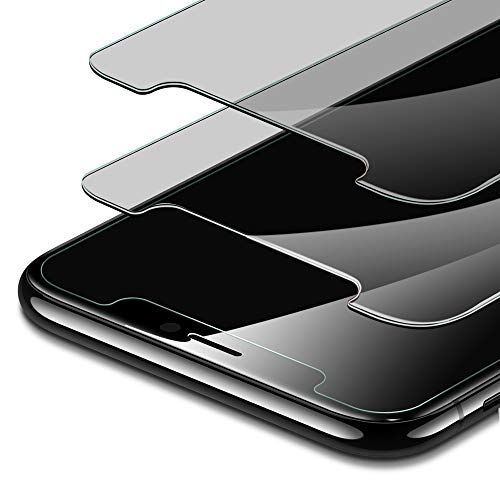 Book Cover ESR Tempered-Glass Privacy for iPhone 11 Pro Screen Protector/iPhone X Screen Protector [2-Pack][Anti-Spy][Easy Installation Frame][Case-Friendly] for iPhone 11 Pro/iPhone XS/X