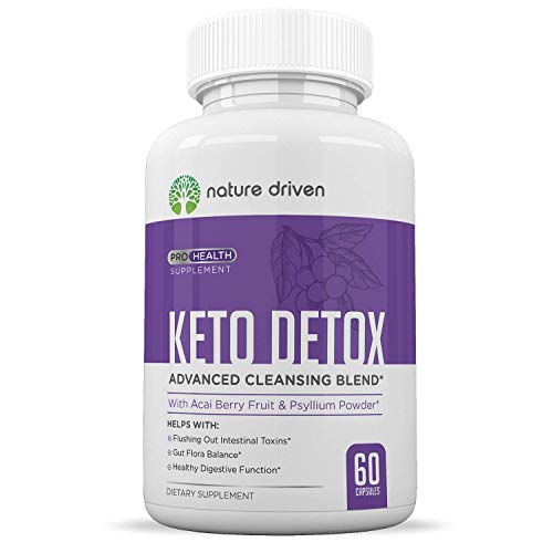 Book Cover Detox Cleanse Weight Loss - Formulated for Women and Men - Purifies Your Body - Keto Friendly- All-Natural Ingredients - 30 Day Supply - 60 Count - Nature Driven
