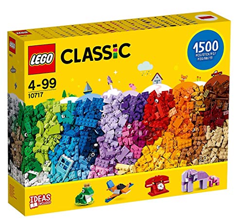Book Cover LEGO Classic 10717 Bricks Bricks Bricks 1500 Piece Set - Encourages Creativity in all Ages - Ideal for Creators of all Ages - Brick Separator Included
