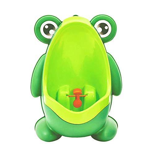Frog Pee Training,Potty Training Urinal for Toddler Baby Boys,Frog Shape Pee Trainer with Funny Aiming Target