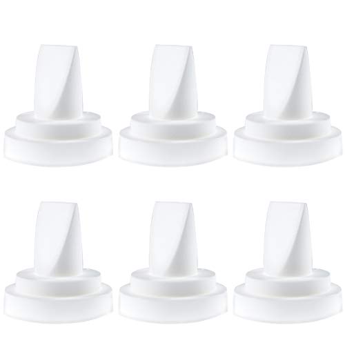 Nenesupply 6 pc Duckbill Valves Compatible with Medela and Spectra Pump Parts Use on Spectra S2 Spectra S1 and Medela Pump in Style Harmony Symphony Replace Spectra Duckbill Valves and Medela Valve