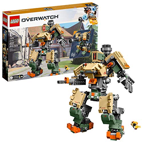 Book Cover LEGO 6250958 Overwatch 75974 Bastion Building Kit, Overwatch Game Robot Action Figure (602 Pieces)