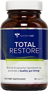 Book Cover Gundry MD Total Restore Gut Lining Support Blend 90 Capsules