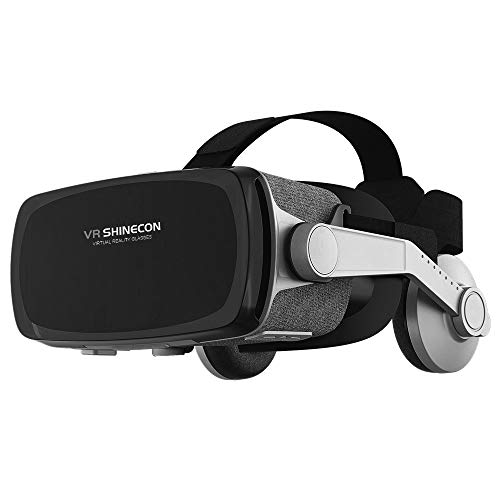 [New Version ]VR Headset,Virtual Reality Headset,VR SHINECON VR Goggles for TV, Movies & Video Games - 3D VR Glasses for Iphone, Android and Other Phones Within 4.7-6.0 inch