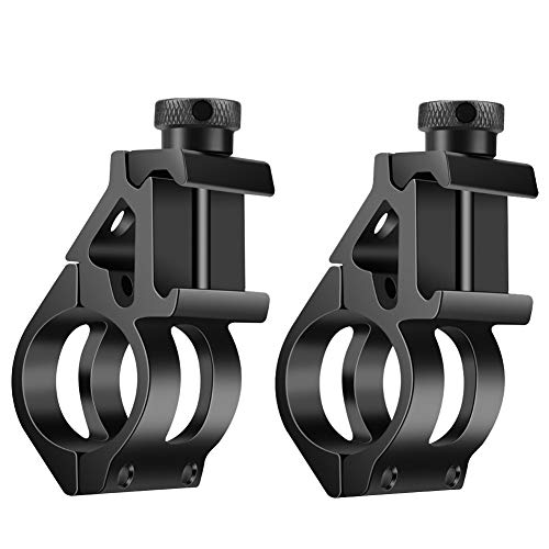 TACwolf 2 Pack Tactical 1" Offset Mount for Flashlights