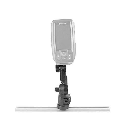 Yakattack Fish Finder Mount W/LockNLoad Mounting System, Round Plate, 4" ext