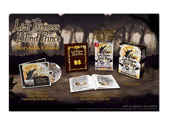 Book Cover The Liar Princess and the Blind Prince - Nintendo Switch