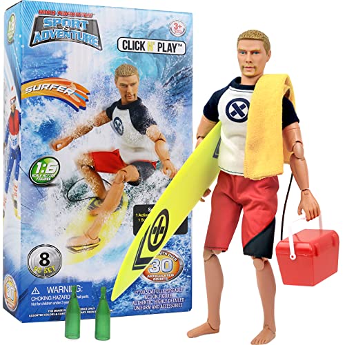 Book Cover Click N' Play Sports & Adventure Surfer 12