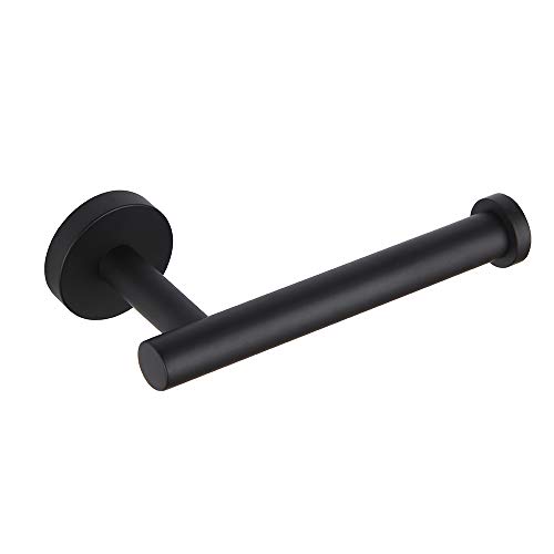 Book Cover Bathroom Toilet Paper Holder SUS 304 Stainless Steel Matte Black Tissue Paper Roll Holder Wall Mount