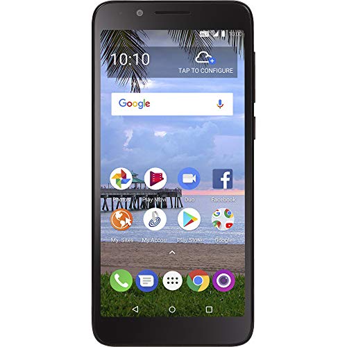 Simple Mobile TCL LX 4G LTE Prepaid Smartphone (Locked) - Black - 16GB - Sim Card Included - GSM