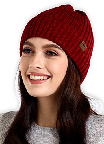 Winter Beanie Knit Hats for Men & Women - Cuff Beanie Watch Cap - Warm & Soft Stylish Toboggan Skull Caps for Cold Weather