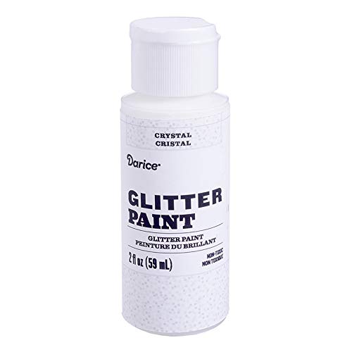 Darice 30062627 Glitter Crystal, 2 Ounces Acrylic Paint