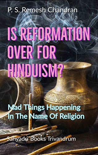 Book Cover Is Reformation Over For Hinduism?: Sahyadri Books Trivandrum
