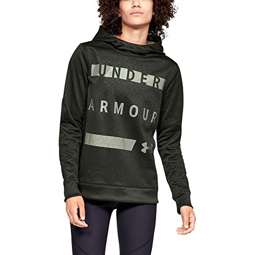 Under Armour Women's Synthetic Word Mark Fleece Pullover