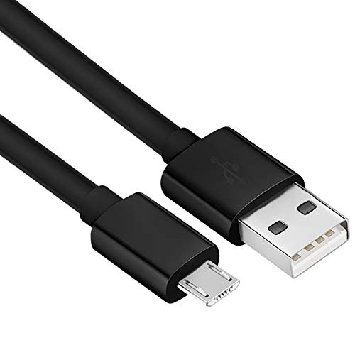 Timstool Short Micro-USB Fast Charging Cables - Data Transfer Cords - Sync Fast Charge Short Cable - 9 inch - 22cm - 3-Pack (Black)