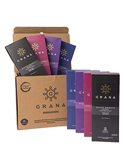 Grana CafÃ©- VARIETY Pack Espresso Capsules Compatible with Nespresso Original Machines