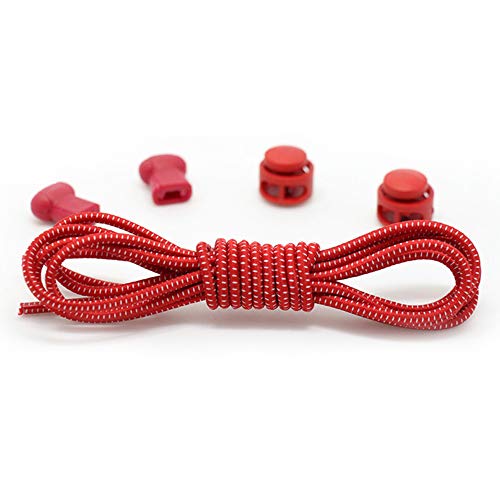 No Tie Shoelaces for Kids and Adults - Running, Climbing, Cycling, Durable Elastic Shoe Laces with Locks for Sneakers and Boots