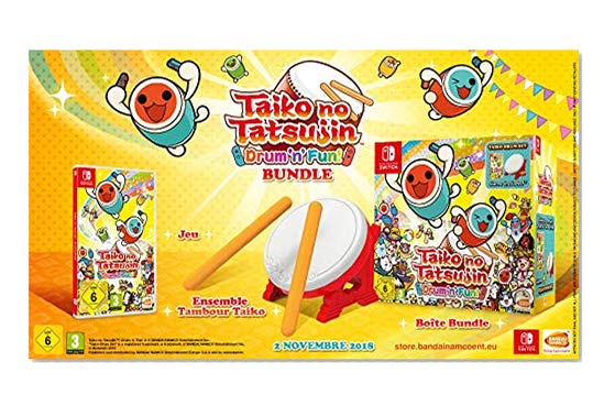 Taiko No Tatsujin + Tatacon : Drum & Fun pour Nintendo Switch