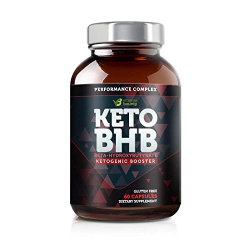 Book Cover Keto BHB Exogenous Ketone Supplement - Beta Hydroxybutyrate Ketone Salt Pills - 30 Servings