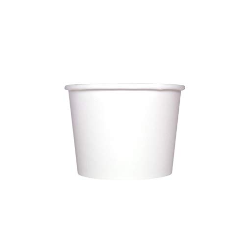 Karat C-KDP12W 12 oz. Food Container - White (Case of 1000)