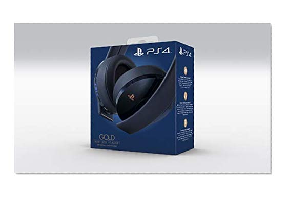 Casque sans fil pour PS4 - gold/navy blue