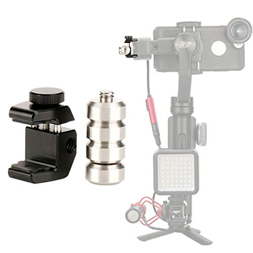 ULANZI PT-4 Universal Gimbal Counterweight Compatible for DJI Osmo Mobile 2 / Zhiyun Smooth 4 / Smooth Q/Feiyu Vimble 2 / Evo Gimbal Stabilizer Applied Balance to Moment Anamorphic Lens