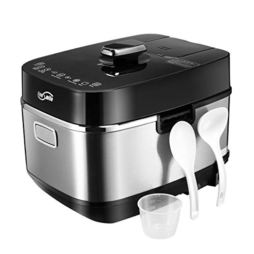 Housmile 835 Professional Rice Cooker, 10-in-1 Multi-use Programmable Pressure Cooker, IH Heating Technology, Upgraded Version 5QT