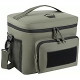 HighSpeedDaddy Tactical Lunch Bag – Insulated Lunch Box Cooler Bag for Men & Women - Military-Grade, Portable and Water-Resistant 15L Work & Travel Lunch Box Bag - 11”x 9”x 8” - Ranger Green