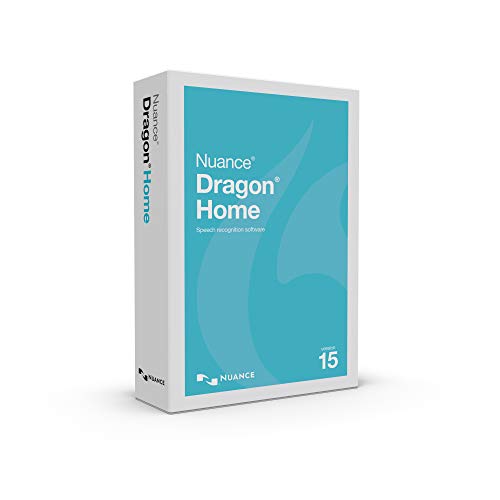 Dragon Home 15.0, Dictate Documents and Control your PC â€“ all by Voice, [PC Disc]