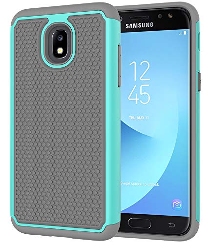 Asmart Galaxy J7 2018 Case,Galaxy J7 Refine Case,Galaxy J7 Star Case,Galaxy J7 Crown Case,Galaxy J7 V 2nd Gen Case,J7 Aura Case, Defender Cover Protective Phone Case for Samsung Galaxy J7V 2018,Mint