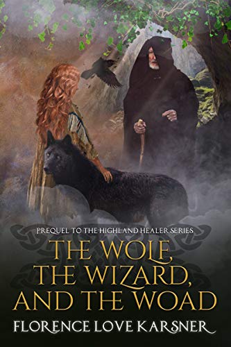 Book Cover The Wolf, The Wizard, and The Woad (Highland Healer Series Book 4)