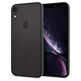 Spigen Air Skin Works with Apple iPhone XR Case (2018) - Black