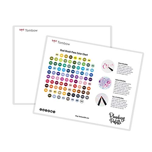 Book Cover Tombow 56181 XL Blending Palette. Large Size Palette Allows Blending Colors with Ease