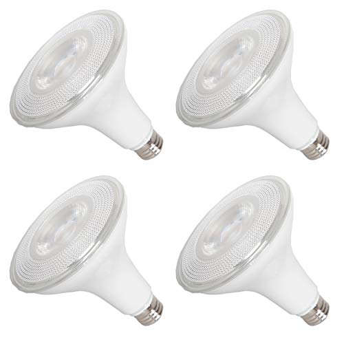 Maxxima PAR38 LED Indoor / Outdoor Warm White Light Bulb 1275 Lumens 15 Watts 100 Watt Equivalent 3000K 90 CRI Dimmable Energy Star Flood Light (4 Pack)