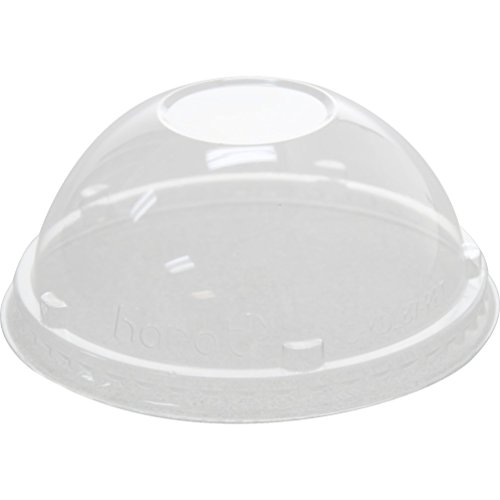 Karat C-KDL87-PET 5 oz PET Food Container Dome Lids (Case of 1000)