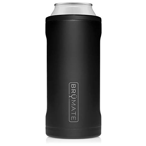 Book Cover BrÃ¼Mate Hopsulator Juggernaut Double-walled Stainless Steel Insulated Can Cooler For 24 Oz And 25 Oz Cansâ€¦ (Matte Black)