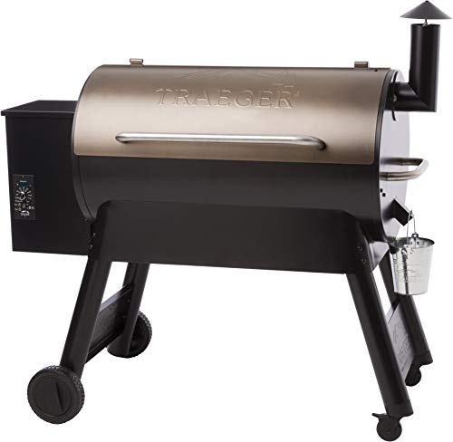 Book Cover Traeger Grills TFB88PZBO Pro Series 34 Pellet Grill and Smoker, 884 Sq. In. Cooking Capacity, Bronze