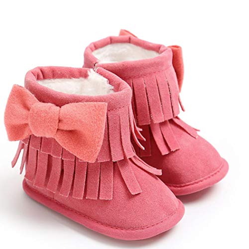 Tronet Winter Baby Shoes, Toddler Girls Keep Warm Fringe Tassel Double-Deck Non-Slip Snow Boots