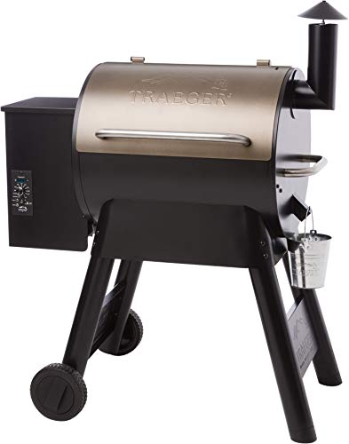 Traeger Grills TFB57PZBO Pro Series 22 Pellet Grill and Smoker, 572 Sq. In. Cooking Capacity, Bronze