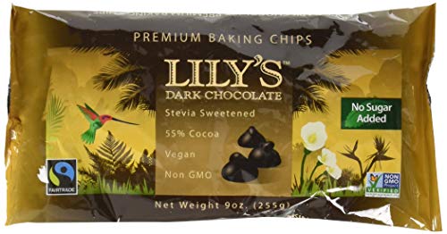Book Cover Lily's Dark Chocolate Chips 9 Ounce (2 Pack)