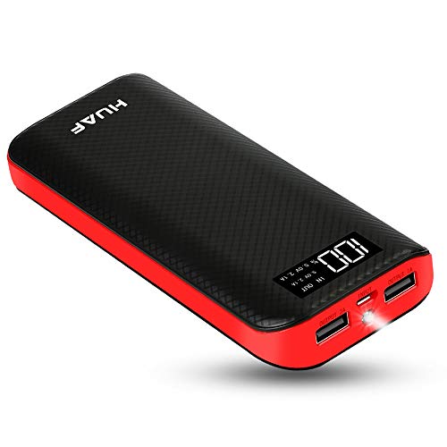 Power Bank 18000mAh HuaF Portable Charger Battery Pack Huge Capacity Backup Battery Compatible Smart Devices Tablet Android Phone and Others