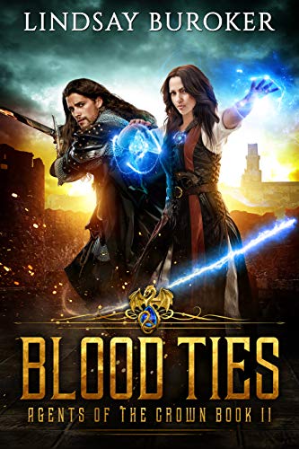 Book Cover Blood Ties (Agents of the Crown Book 2)