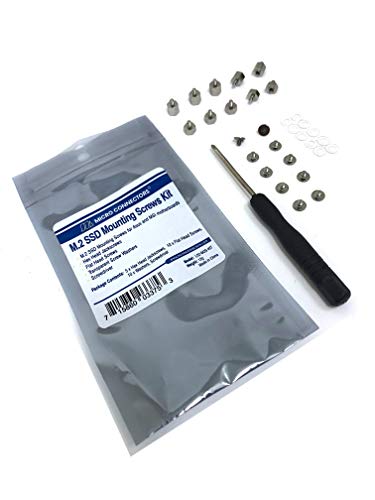 Book Cover MICRO CONNECTORS M.2 SSD Mounting Screws Kit for ASUS Motherboards (L02-M2S-KIT)