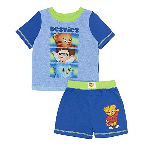 Daniel Tiger Boys' Toddler 2 Piece Short Pajama Set