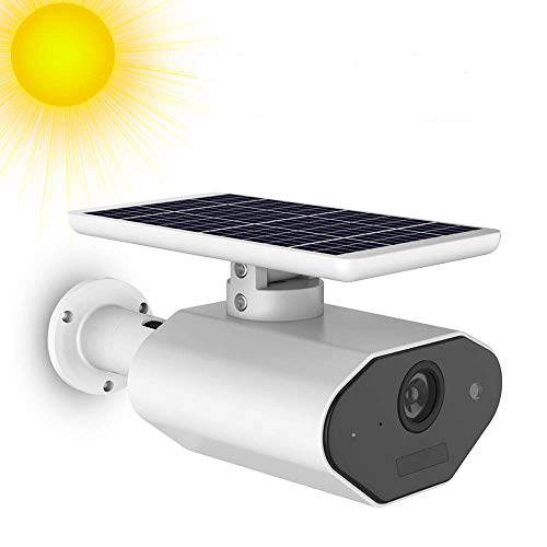 Outdoor Solar Battery Power Security Camera,1080P Wireless Rechargeable Battery IP Camera with Motion Detection, IP CCTV Video Cam with Night Vision and SD Card Slot for Indoor and Outdoor Suveillance