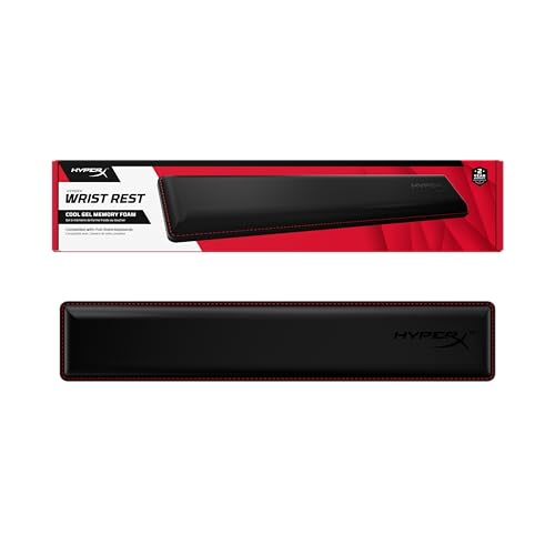 HyperX HX-WR Wrist Rest for full-sized keyboards, 8.8cm x 45.7cm x 2.2cm