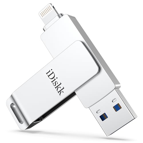256GB usb 3.0 flash drive for iphone x photo stick for iPhone XR xs max external storage compatible with iphone xs,xr,ipad ios pc macbook,usb 3.0 external storage touch id encryption and mfi certified