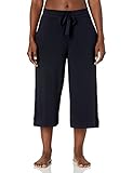Mae Women's Loungewear Supersoft French Terry Cropped Pant