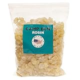 Camp Ben Pine Rosin - Tree Resin - Making Beeswax Cloth Food Wraps, Gum Nugget Rock Form, Natural Grade Hand Grip Enhancer, Baseball, Softball, Rodeo Rough Bucking Stock, Bull Riding